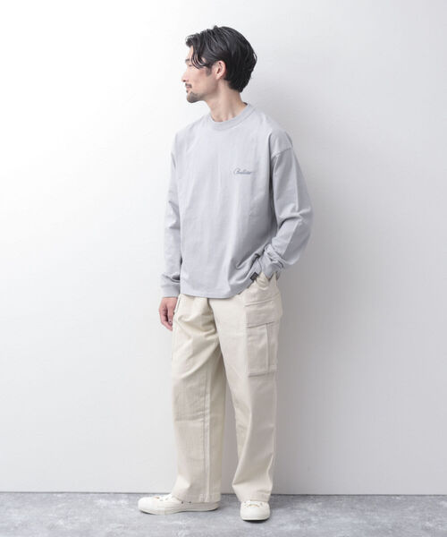 PENDLETON（ペンドルトン）の「【PENDLETON/ペンドルトン】バックプリント ロンT 長袖Tシャツ ビッグシルエット（Tシャツ/カットソー・メンズ・オフホワイト/ライトグレー/ベージュ/ネイビー/ブラック/グレー・M/L）」の17枚目の写真