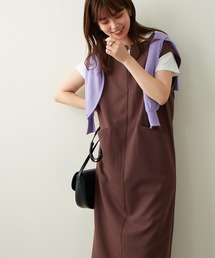 2022AWアイテム/スリットネックジャンバースカート