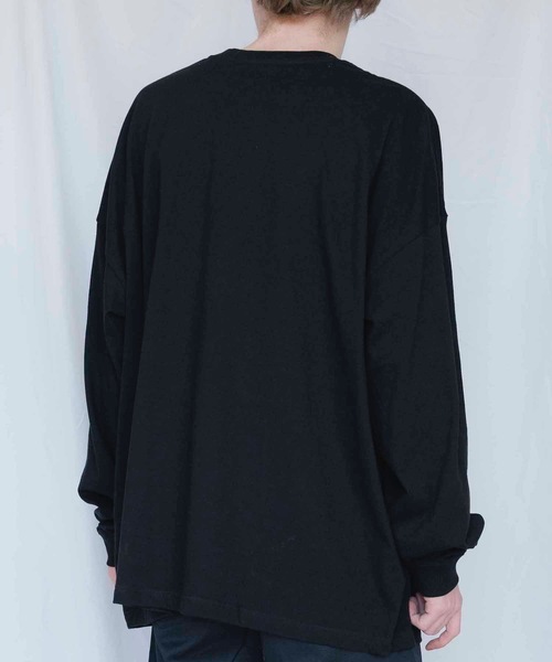 EMMA NOVEMBER (エマノーヴェンバー)の「ウルトラコットン ロングスリーブTシャツ(Tシャツ/カットソー・メンズ・ホワイト/ブラック/ダークブラウン/ネイビー/グレー・2/1/3)」の7枚目の写真