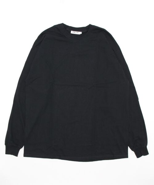 EMMA NOVEMBER (エマノーヴェンバー)の「ウルトラコットン ロングスリーブTシャツ(Tシャツ/カットソー・メンズ・ホワイト/ブラック/ダークブラウン/ネイビー/グレー・2/1/3)」の11枚目の写真