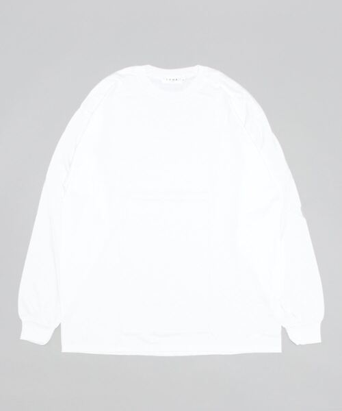 EMMA NOVEMBER (エマノーヴェンバー)の「ウルトラコットン ロングスリーブTシャツ(Tシャツ/カットソー・メンズ・ホワイト/ブラック/ダークブラウン/ネイビー/グレー・2/1/3)」の12枚目の写真