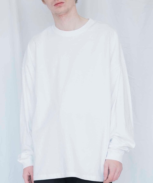 EMMA NOVEMBER (エマノーヴェンバー)の「ウルトラコットン ロングスリーブTシャツ(Tシャツ/カットソー・メンズ・ホワイト/ブラック/ダークブラウン/ネイビー/グレー・2/1/3)」の16枚目の写真