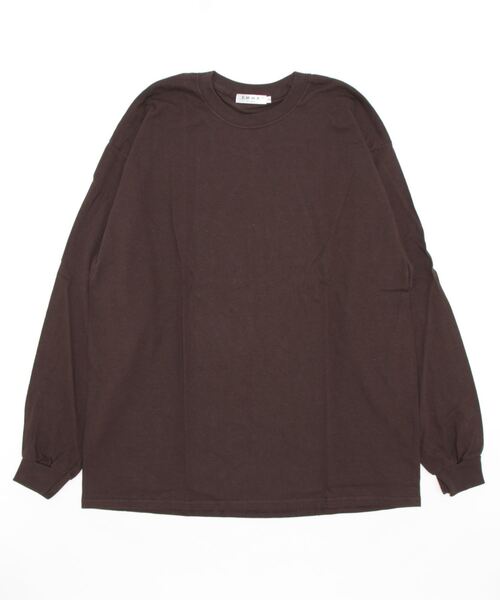 EMMA NOVEMBER (エマノーヴェンバー)の「ウルトラコットン ロングスリーブTシャツ(Tシャツ/カットソー・メンズ・ホワイト/ブラック/ダークブラウン/ネイビー/グレー・2/1/3)」の17枚目の写真