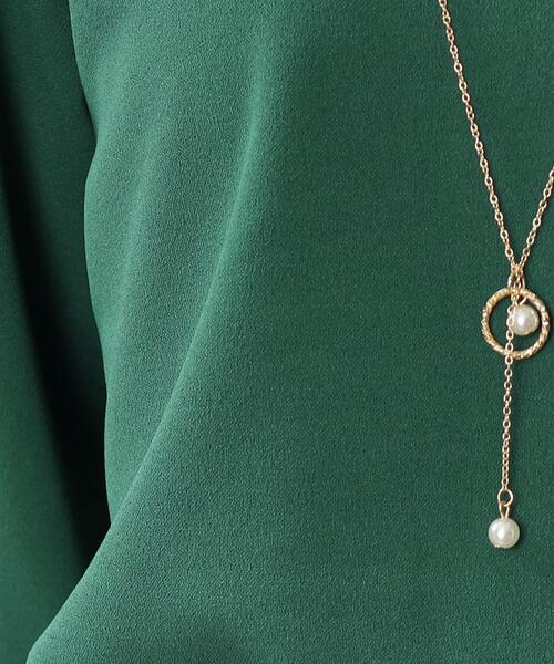 DRESKIP（ドレスキップ）の「◆【2点セット】袖口タック七分袖トップス（Tシャツ/カットソー・レディース・ブラック/パープル系/サンドベージュ/グリーン・02/03/04）」の7枚目の写真