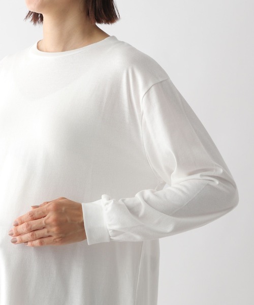 LEPSIM（レプシィム）の「マタニティ／ジャガードベストセットチュニック　295535（マタニティウェア/グッズ・レディース・ブラック/ブラウン・FREE）」の17枚目の写真