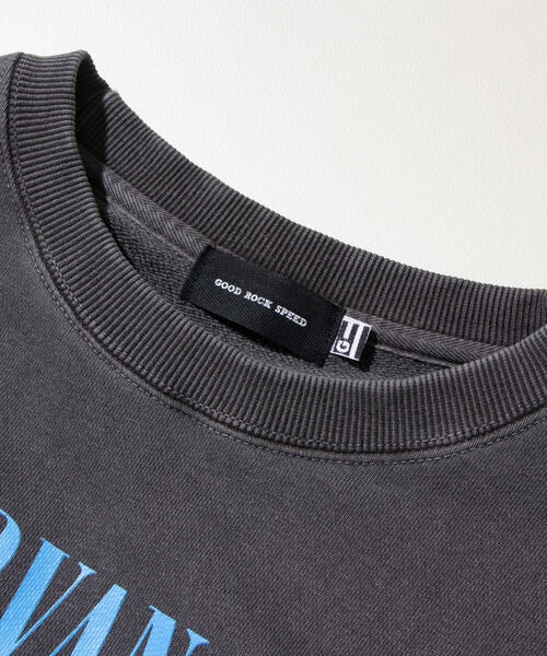 GOOD ROCK SPEED(グッドロックスピード)の「【GOOD ROCK SPEED/グッドロックスピード】別注オーバーサイズスウェット USED加工(スウェット・メンズ・ブラック/ネイビー/ピンク・M/L)」の10枚目の写真