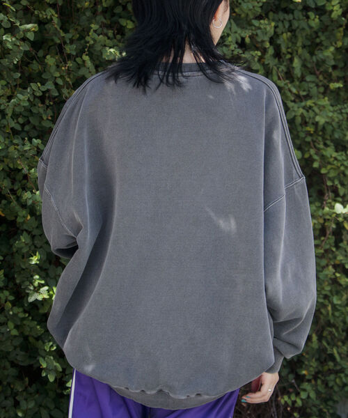 GOOD ROCK SPEED(グッドロックスピード)の「【GOOD ROCK SPEED/グッドロックスピード】別注オーバーサイズスウェット USED加工(スウェット・メンズ・ブラック/ネイビー/ピンク・M/L)」の15枚目の写真