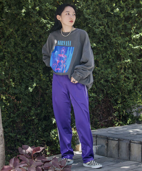 GOOD ROCK SPEED(グッドロックスピード)の「【GOOD ROCK SPEED/グッドロックスピード】別注オーバーサイズスウェット USED加工(スウェット・メンズ・ブラック/ネイビー/ピンク・M/L)」の17枚目の写真