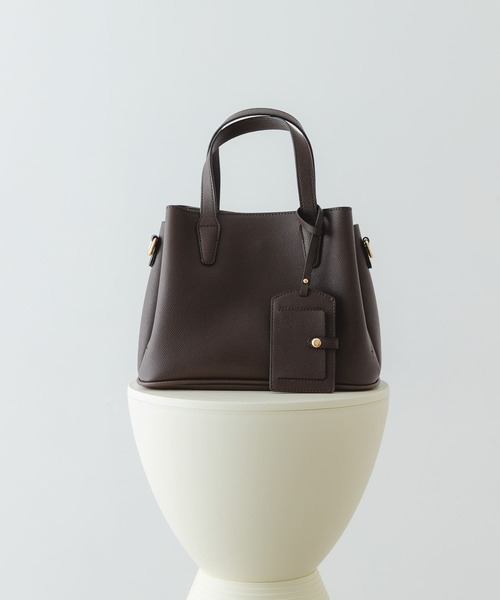 RODE SKO(ロデスコ)の「パスケース付バッグ『Msize』(トートバッグ・レディース・ブラック/ブラウン系その他/グレー/ベージュ/オレンジ/イエロー系その他・ONE)」の3枚目の写真