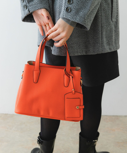 RODE SKO(ロデスコ)の「パスケース付バッグ『Msize』(トートバッグ・レディース・ブラック/ブラウン系その他/グレー/ベージュ/オレンジ/イエロー系その他・ONE)」の7枚目の写真