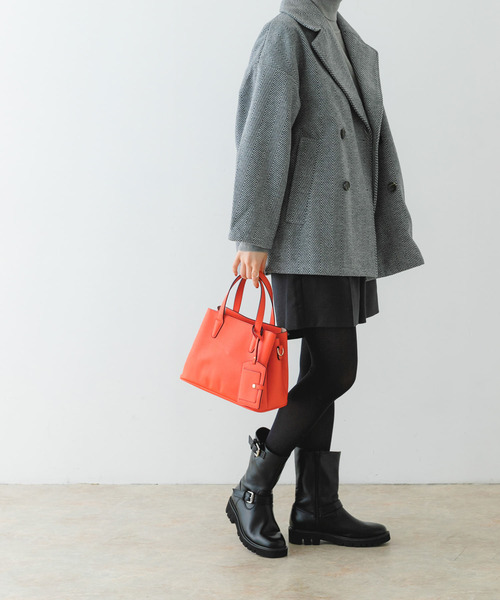 RODE SKO(ロデスコ)の「パスケース付バッグ『Msize』(トートバッグ・レディース・ブラック/ブラウン系その他/グレー/ベージュ/オレンジ/イエロー系その他・ONE)」の12枚目の写真