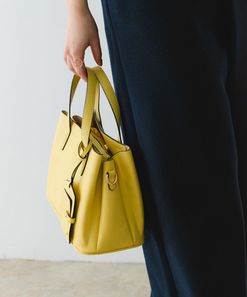 RODE SKO(ロデスコ)の「パスケース付バッグ『Msize』(トートバッグ・レディース・ブラック/ブラウン系その他/グレー/ベージュ/オレンジ/イエロー系その他・ONE)」の14枚目の写真