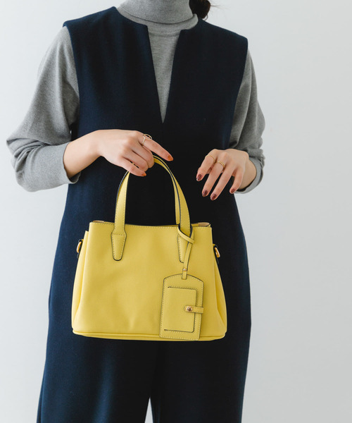 RODE SKO(ロデスコ)の「パスケース付バッグ『Msize』(トートバッグ・レディース・ブラック/ブラウン系その他/グレー/ベージュ/オレンジ/イエロー系その他・ONE)」の16枚目の写真