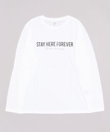 BF2 select アーチロゴ アメカジプリントロングスリーブＴシャツ