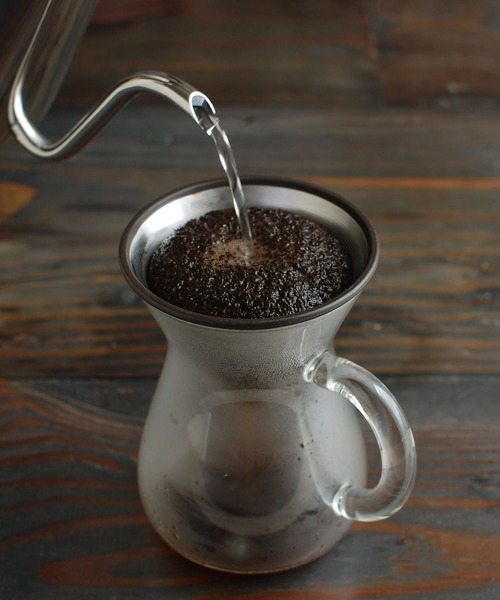 KINTO(キントー)の「【KINTO /キントー】SCS コーヒーカラフェセット 2cups ステンレス 300ml(キッチンツール・レディース・その他・フリー)」の2枚目の写真