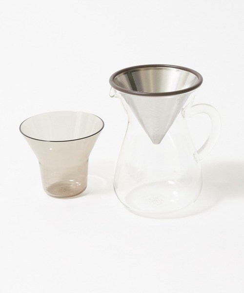KINTO(キントー)の「【KINTO /キントー】SCS コーヒーカラフェセット 2cups ステンレス 300ml(キッチンツール・レディース・その他・フリー)」の4枚目の写真