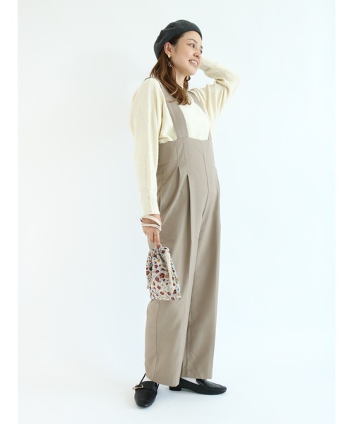 Te chichi TERRASSE（テチチテラス）の「花柄ジャカード巾着バッグ（ハンドバッグ・レディース・ブラック/オフホワイト・ﾌﾘ-）」の17枚目の写真