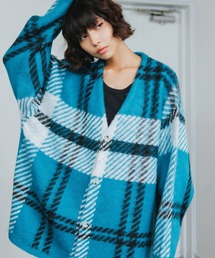 ROOPTOKYO（ループトウキョウ）の「モヘアタッチ総柄ジャガードルーズカーディガン アーガイル カーディガン オーバーサイズ（カーディガン/ボレロ・メンズ）」