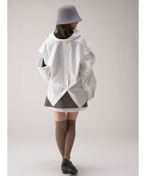 SNIDEL（スナイデル）の「ニーハイソックス（ソックス/靴下・レディース・グレー/モカ・FREE）」の13枚目の写真