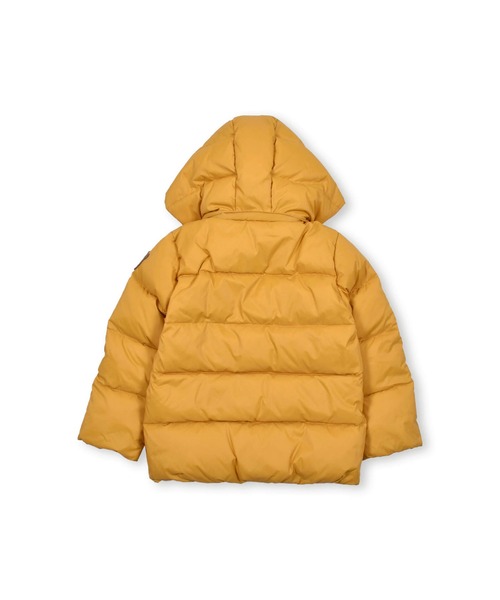 Noeil aime BeBe(ノイユエイムベベ)の「NoeilaimeBeBe/【撥水加工】タフタカラーファスナー配色ダウンコート(90~130cm)(ダウンジャケット/コート・キッズ・イエロー/グレー・100/130/120/110/90)」の8枚目の写真