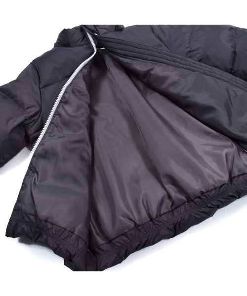 Noeil aime BeBe(ノイユエイムベベ)の「NoeilaimeBeBe/【撥水加工】タフタカラーファスナー配色ダウンコート(90~130cm)(ダウンジャケット/コート・キッズ・イエロー/グレー・100/130/120/110/90)」の17枚目の写真