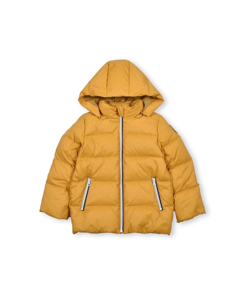 Noeil aime BeBe(ノイユエイムベベ)の「NoeilaimeBeBe/【撥水加工】タフタカラーファスナー配色ダウンコート(90~130cm)(ダウンジャケット/コート・キッズ・イエロー/グレー・100/130/120/110/90)」の21枚目の写真