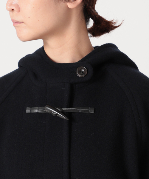 SLOBE IENA（スローブイエナ）の「ダッフルコート（ダッフルコート・レディース・ネイビー/サックスブルー・FREE）」の5枚目の写真