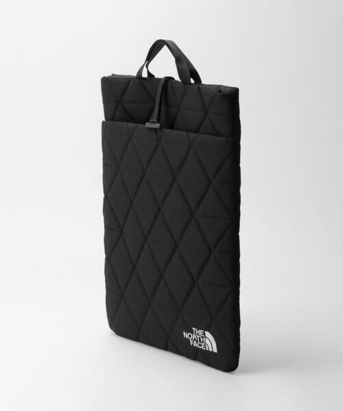 THE NORTH FACE（ザノースフェイス）の「【WEB限定】＜ THE NORTH FACE ＞ Geoface PC スリーブ 15インチ（ビジネスバッグ・レディース・ブラック/ベージュ・FREE）」の3枚目の写真