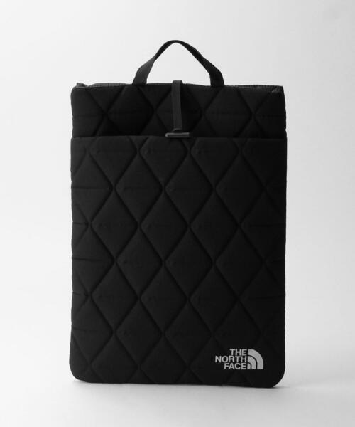 THE NORTH FACE（ザノースフェイス）の「【WEB限定】＜ THE NORTH FACE ＞ Geoface PC スリーブ 15インチ（ビジネスバッグ・レディース・ブラック/ベージュ・FREE）」の10枚目の写真