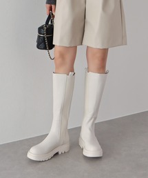 サイドゴアロングブーツ