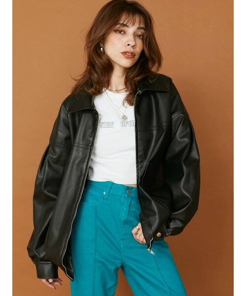 EVRIS（エヴリス）の「コンパクトプリントTシャツ（Tシャツ/カットソー・レディース・ホワイト/ブラック・FREE）」の12枚目の写真