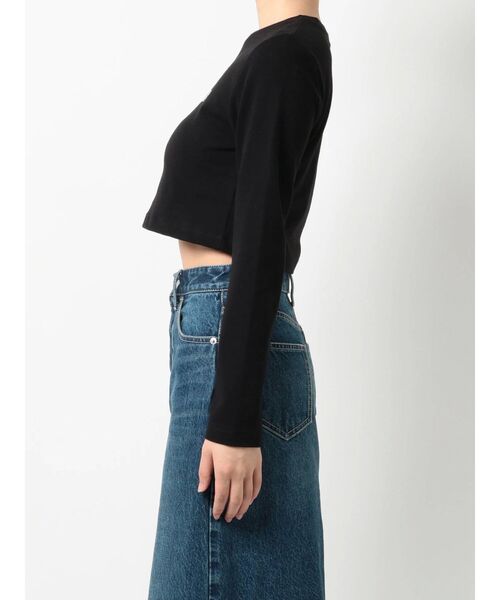 EVRIS（エヴリス）の「コンパクトプリントTシャツ（Tシャツ/カットソー・レディース・ホワイト/ブラック・FREE）」の13枚目の写真