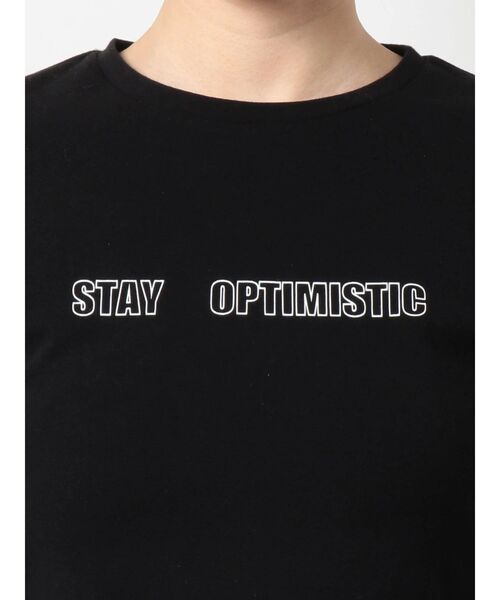 EVRIS（エヴリス）の「コンパクトプリントTシャツ（Tシャツ/カットソー・レディース・ホワイト/ブラック・FREE）」の20枚目の写真