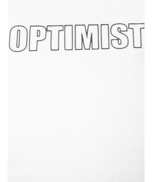 EVRIS（エヴリス）の「コンパクトプリントTシャツ（Tシャツ/カットソー・レディース・ホワイト/ブラック・FREE）」の5枚目の写真