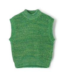 caban（キャバン）の「コットンカシミヤミックスワッフル モックネック