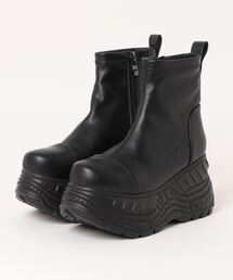 「YOSUKE/ヨースケ」厚底ストレッチショートブーツ