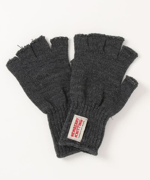 NEWBERRY KNITTING(ニューベリーニッティング)の「Acrylic Fingerless Glove(手袋・レディース・チャコール/バーガンディー/ブラック/イエロー系その他/ホワイト/ピンク系その他/ダークネイビー/オレンジ系その他・M/L)」の4枚目の写真