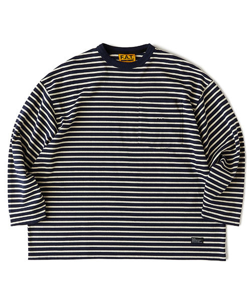 FAT(エフエイティー)の「MONT SAINT(Tシャツ/カットソー・メンズ・ブラック/キャメル/ネイビー・TITCH(M)/SKINNY(L)/FAT(XL)/JUMBO(XXL))」の3枚目の写真
