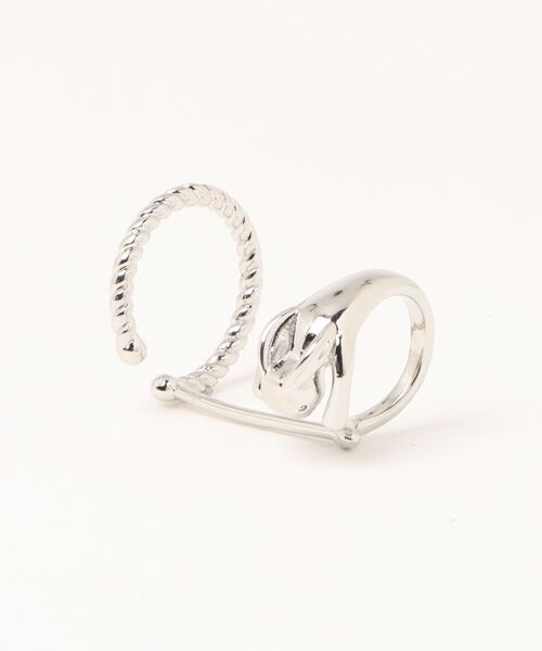 カヤ(カヤ)の「【カヤ】吉祥 兎イヤーカフ(イヤーカフ・レディース・シルバー/ゴールド・FREE)」の6枚目の写真