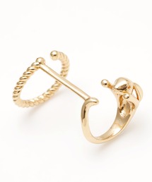 【カヤ】吉祥 兎イヤーカフ