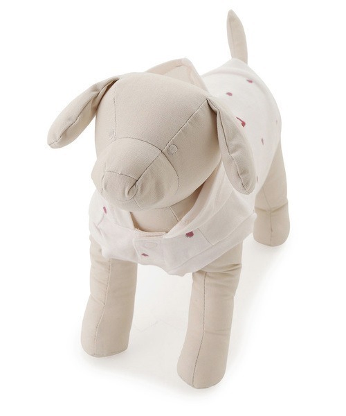 gelato pique（ジェラートピケ）の「【CAT&DOG】【販路限定商品】　コットンモダールストロベリー柄フーディ（ペットウェア・レディース・ピンク・SMALL/MEDIUM/LARGE）」の2枚目の写真