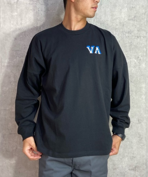 RVCA(ルーカ)の「【ムラサキスポーツ別注】RVCA/ルーカ オーバーサイズロンT バックプリントTシャツ/クルーネック ロングスリーブTee BD041-058(Tシャツ/カットソー・メンズ・ホワイト/ブラック/カーキ・M/L/XL)」の14枚目の写真