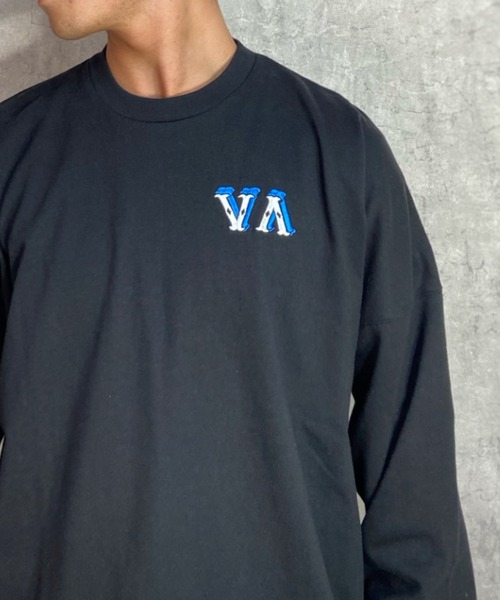 RVCA(ルーカ)の「【ムラサキスポーツ別注】RVCA/ルーカ オーバーサイズロンT バックプリントTシャツ/クルーネック ロングスリーブTee BD041-058(Tシャツ/カットソー・メンズ・ホワイト/ブラック/カーキ・M/L/XL)」の15枚目の写真