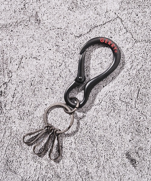 GERRY/ジェリー】 カラビナ キーホルダー キーリング（キーケース/キー