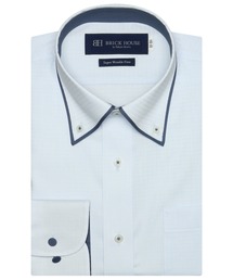 TOKYO SHIRTS | 形態安定ノーアイロン マイターボタンダウン 長袖ビジネスワイシャツ(ビジネスシャツ)