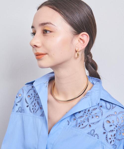 UNITED ARROWS(ユナイテッドアローズ)の「7MM C チョーカー(ネックレス・レディース・シルバー/ゴールド・FREE)」の10枚目の写真