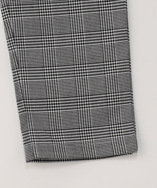 グレンチェック ロングパンツ(140-160cm)（その他パンツ