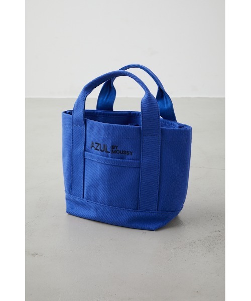 AZUL by moussy（アズールバイマウジー）の「AZUL CANVAS PARTITION MINI BAG/AZULキャンバスパーティションミニバッグ（ハンドバッグ・メンズ・カーキ/ブルー/ホワイト系その他/ブラック・FREE）」の20枚目の写真