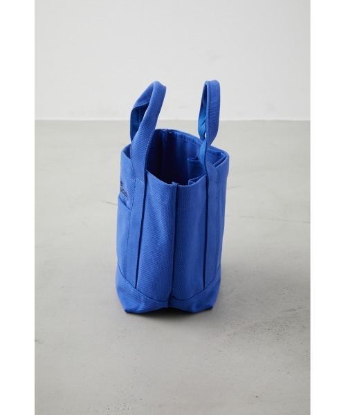 AZUL by moussy（アズールバイマウジー）の「AZUL CANVAS PARTITION MINI BAG/AZULキャンバスパーティションミニバッグ（ハンドバッグ・メンズ・カーキ/ブルー/ホワイト系その他/ブラック・FREE）」の11枚目の写真