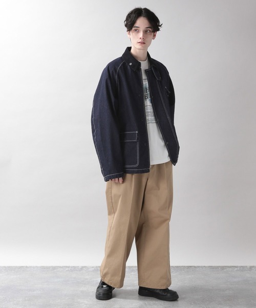 RAGEBLUE(レイジブルー)の「ハンティングワークジャケット(ミリタリージャケット・メンズ・グリーン系その他/カーキ/ネイビー・MEDIUM/LARGE)」の8枚目の写真